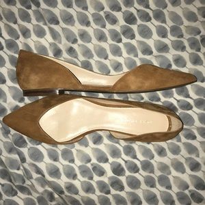 Marc Fisher Shoes - Marc Fisher flat brwn suede pointy toe dress flats Marc Fisher Shoes - Marc Fisher flat brwn suede pointy toe dress flats